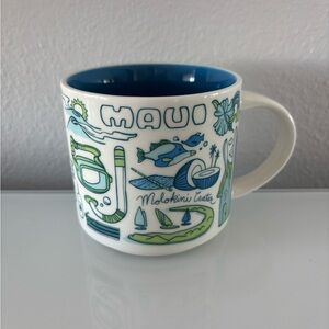 STARBUCKS Been There Series Maui Hawaii Coffee Cup Mug New